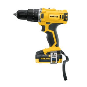 Rotomartillo/destornillador 1/2', 20V, 1 batería 2Ah, PRETUL
