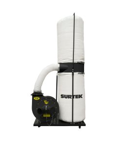 Colector de polvo 2 x 4" 2 HP 120 V, 3400 RPM Surtek RP642A