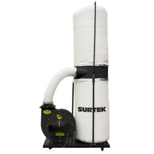 Colector de polvo 2 x 4" 2 HP 120 V, 3400 RPM Surtek RP642A
