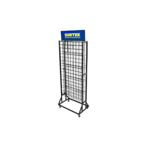 Exhibidor de piso para pinturas en aerosol 180 x 60 x 45 cm Surtek RPA3