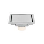Resumidero reversible de 4', anti olores, acero inox, AQUA