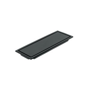Resumidero rectangular 30x11cm reversible, negro, FOSET AQUA