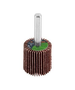 Rueda Flap Truper 1" Grano 80 - Tecnología de Acabado Semi-Fino para Preparación de Superficies antes del Pulido (Clave 13034)