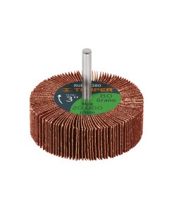 Rueda Flap Truper 3" Grano 80 - Tecnología de Acabado Semi-Industrial para Resultados Profesionales (Clave 13042)