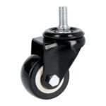 Rodaja de PVC negro con espiga roscada 2" Surtek RVNE5