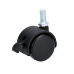 Rodaja tipo yoyo de espiga con rosca y freno 40 mm Surtek RY4RB