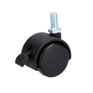 Rodaja tipo yoyo de espiga con rosca y freno 40 mm Surtek RY4RB