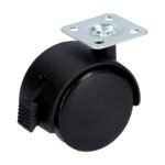 Rodaja tipo yoyo con placa con freno 50 mm Surtek RY5B