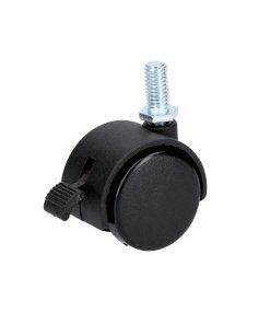 Rodaja tipo yoyo de espiga con rosca y freno 50 mm Surtek RY5RB