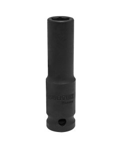 Dado de impacto largo cuadro de 1/2", 6 puntas, en pulgadas, 9/16" Surtek S7818HL