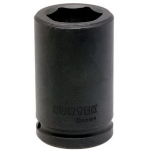 Dado de impacto largo en pulgadas cuadro de 3/4", 6 puntas, 1-1/8" Surtek S7918HL