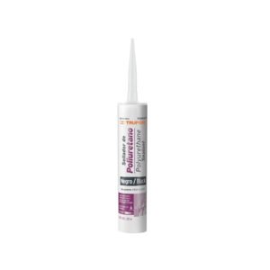 Sellador de poliuretano de 280 ml, negro, TRUPER