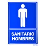 Señal "Sanitario hombres" Surtek SES13