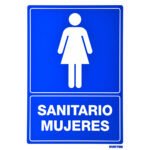 Señal "Sanitario mujeres" Surtek SES16