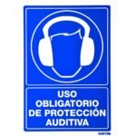 Señal "Uso obligatorio de protección auditiva" Surtek SES18