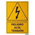 Señal "Peligro alta tensión" Surtek SES27