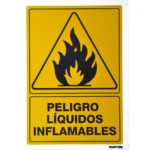 Señal "Peligro líquidos inflamables" Surtek SES32