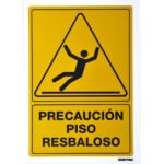 Señal "Precaución piso resbaloso" Surtek SES33