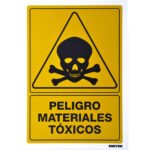 Señal "Peligro materiales tóxicos" Surtek SES35