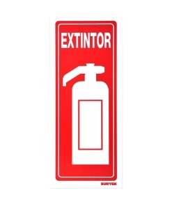 Señal "Extintor" vertical Surtek SES48