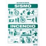 Señal "Sismo/incendio" Surtek SES49