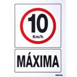 Señal "10 km/h máxima" Surtek SES50