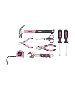 Juego de 8 herramientas caseras para dama, kit completo y compacto para uso doméstico, Pretul clave 21251