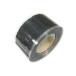 Cinta de silicón de autofusión negro 3 m x 2.5 cm Urrea SFTB