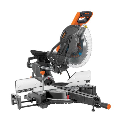 Sierra de Inglete Truper 12" 2000W Telescópica Compuesta - Tecnología Profesional para Talleres de Carpintería que Requieren Precisión (Clave 103235)