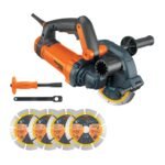 Sierra ranuradora de concreto 5', 1500 W, TRUPER PRO