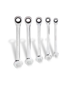 Llaves combinadas con matraca (set 5 pzas) MIKELS SLCM-5