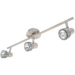 Luminario Volteck Sobreponer 3 Spots GU10 Versión 2 - Configuración Completa para Iluminación General con Estilo (Clave 48442)
