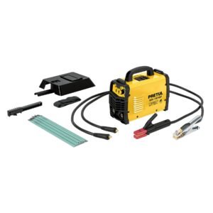 Soldadora inversora, 160A, Bi-voltaje 127/220V, ideal para soldadura pesada y trabajos industriales, PRETUL clave 29960