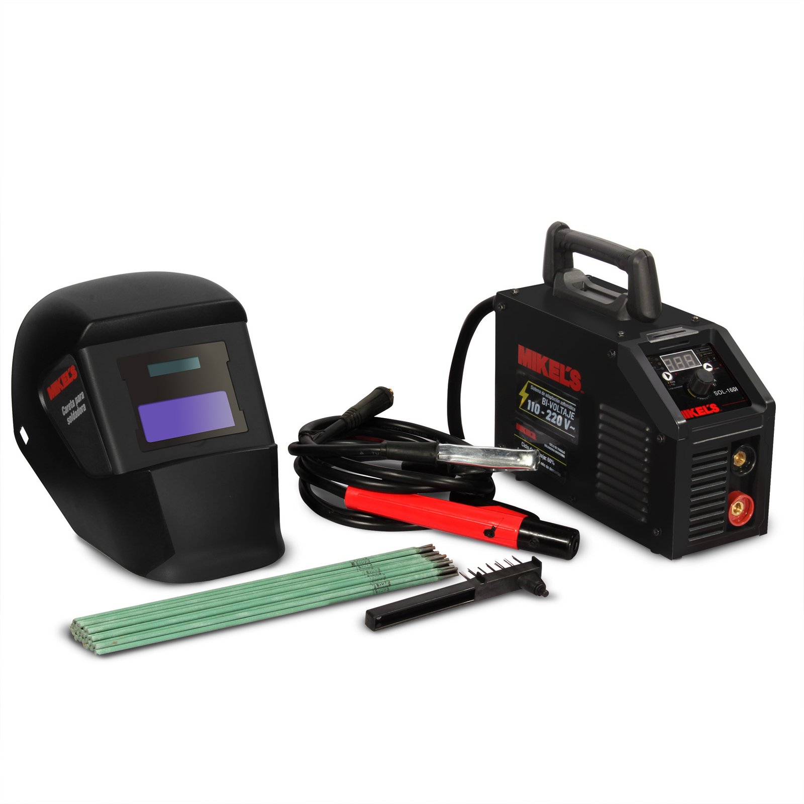 Soldadora inversora (160 amp) MIKELS SOL-160I