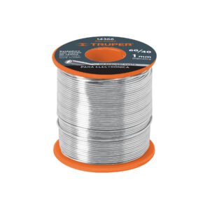 Soldadura 60/40 para electrónica, 450 g, TRUPER SOLDAFÁCIL