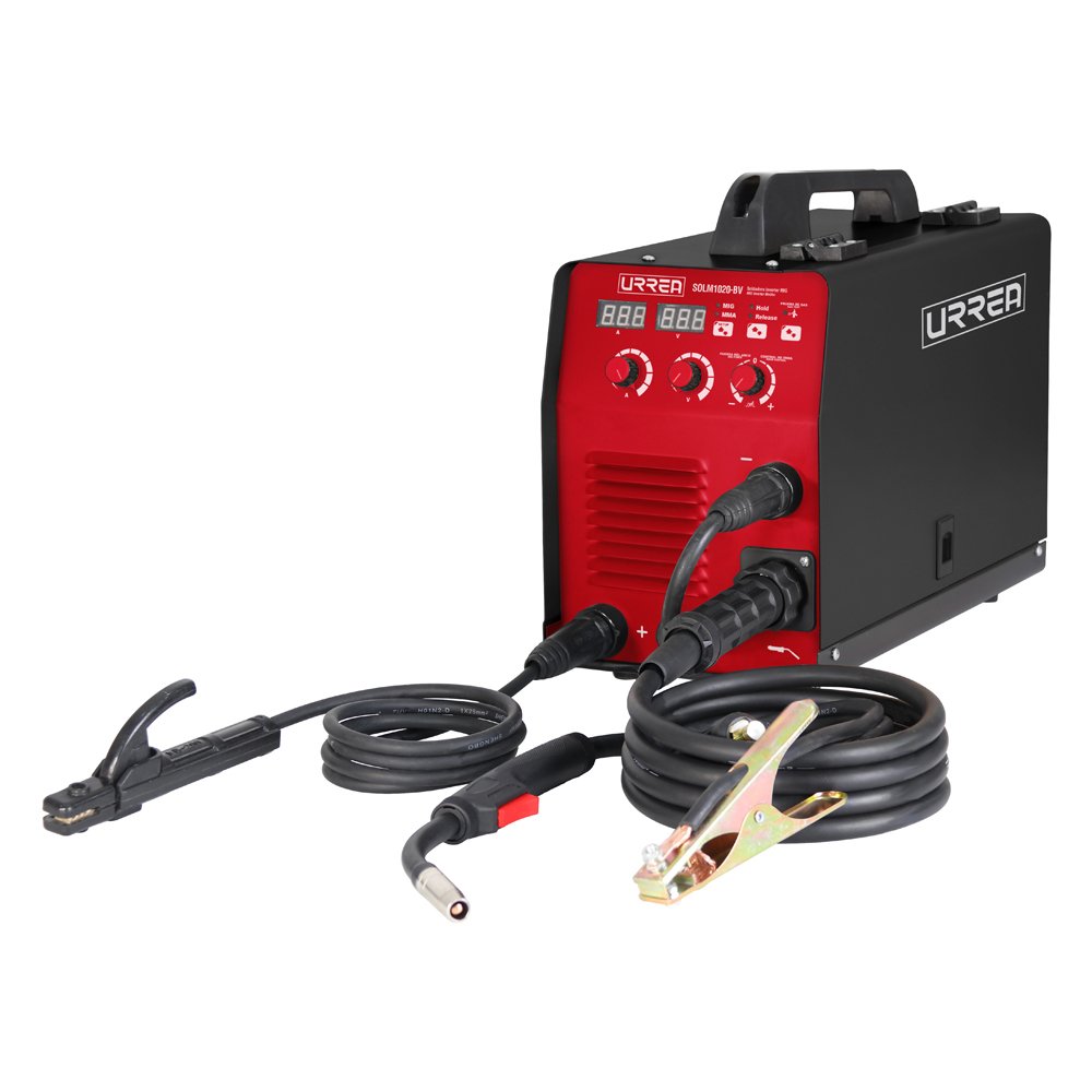 Soldadora inverter para uso con microalambre de 1 fase 200 A, 110 V - 220 V Urrea SOLM1020-BV
