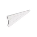 Ménsula plana blanca para cremallera doble, 22cm, FIERO