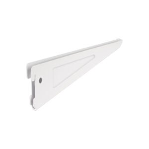 Ménsula plana blanca para cremallera doble, 22cm, FIERO