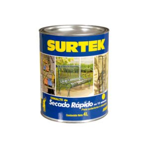 Esmalte de secado rápido 4 Lt color canario Surtek SP40312