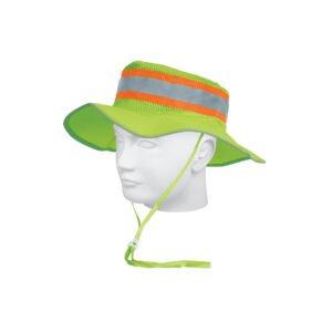 Sombrero tipo cazador verde, alta visibilidad, TRUPER