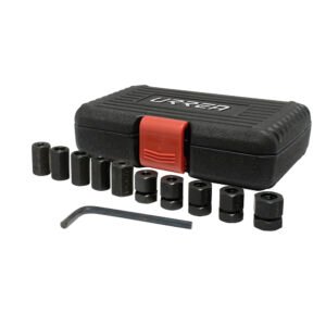 Juego para remover e instalar pernos en pulgadas, 10 piezas Urrea SR10S