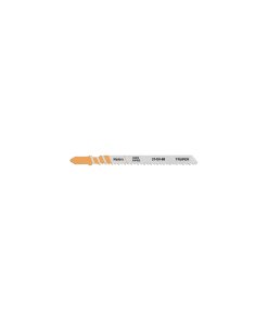 Blíster con 5 seguetas 10 DPP zanco 'T', corte recto triplay, opción perfecta para trabajos de carpintería fina, TRUPER, clave 18125.