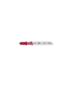 Blíster con 5 seguetas 21 DPP zanco 'T', corte recto metal, ideal para cortes finos en metal, TRUPER, clave 18128.