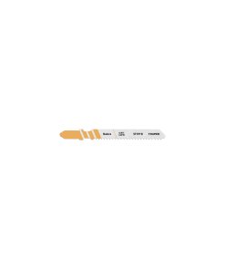 Blíster con 5 seguetas 12 DPP zanco 'T', corte recto triplay, ideal para cortar triplay con precisión, TRUPER, clave 18130.
