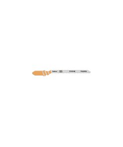 Blíster con 5 seguetas 12 DPP zanco 'T', corte curvo madera, opción ideal para cortes detallados y curvos en madera, TRUPER, clave 18131.