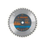 Disco sierra 8-1/4' para madera, 40 dientes centro 5/8'