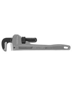 Llave Stilson Truper 12" - Tecnología de Aluminio para Tuberías que Reduce la Fatiga del Usuario Durante Jornadas Prolongadas (Clave 15843)
