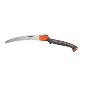 Serrucho plegable 10' hoja curva 5 DPP mango plástico,TRUPER