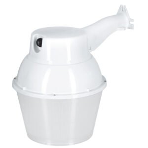 Luminario Suburbano Volteck ABS 65W sin Lámpara - Base para Instalación Personalizada que Permite Elegir Fuente Lumínica (Clave 47039)