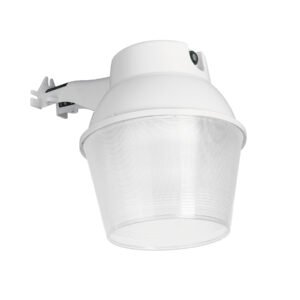 Luminario suburbano ABS con foco LED 40W 6500K sensor de luz